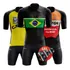 Conjunto De Ciclismo Masculino Camisa   Bermuda Gel Pro