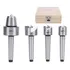 Conjunto De Copos Wood Lathe Drive Spur, 4 Unidades Live Cen