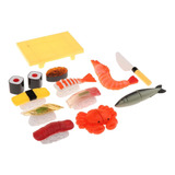 Conjunto De Corte De Comida Para Jantar De Sushi Japonês