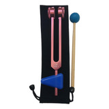 Conjunto De Diapasões Profissional 136 1 Hz E Rosa Rosa