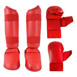 Conjunto De Equipamentos De Luta De Caratê Gg Vermelho