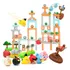 Conjunto De Jogos De Brinquedo Bird Building Block Ejection,