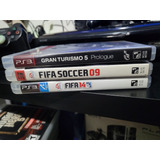 Conjunto De Jogos Fifas + Gran Turismo 5