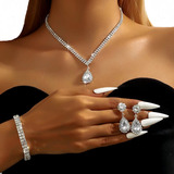 Conjunto De Joias Cristal
