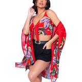 Conjunto De Kimono Com