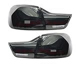 Conjunto De Lanterna Traseira Compatível Com Bmw Série 4 M4 2013-2020 Dragon Scale Luz Traseira Led Turn Brake Drl Lâmpada Gts F32 F33 F36 F82 F83(chinese,black 2013-2019)