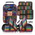 Conjunto De Lápis Coloridos Com Estojo Com Zíper Para Desenh