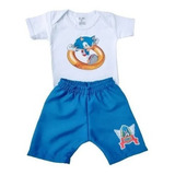 Conjunto De Menino Sonic