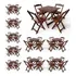 Conjunto De Mesa E Cadeiras Kit Com 10 Jogos