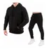 Conjunto De Moletom Blusa De Frio E Calça Swag Masculino Top