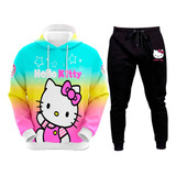 Conjunto De Moletom Colorido