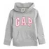 Conjunto De Moletom Infantil Gap Cinza Com Rosa Escuro
