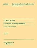Conjunto De Orquestra De Cordas Concertino Com Pontuação E Peças