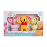 Conjunto De Pelúcias Minhas Naninhas Baby Pooh 3 Figuras Estrela