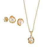 Conjunto De Perola Colar
