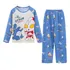 Conjunto De Pijama Feminino De Manga Comprida Com Ar