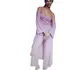 Conjunto De Pijama Modal De 3 Peças Rosa Victoria Secret´s