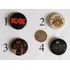 Conjunto De Pin/botom - 4 X Ac/dc - Importado Oficial