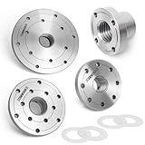 Conjunto De Placas Faciais De Torno De Madeira