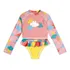Conjunto De Praia Lilica Ripilica Manga Longa Com Fpu Rosa
