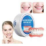 Conjunto De Prótese De Silicone Portátil  Smile Naturally