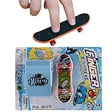 Conjunto De Rampa De Skate De Dedo   Kit De Trilho De Skate Mini Fingerboard Modelo De Brinquedo De Dedo Infantil Inclui Escala E Mesa De Skate Para Treinamento Youyan