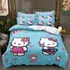 Conjunto De Roupa De Cama De Casal De 3 Peças Hello Kitty