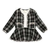 Conjunto De Saia Xadrez