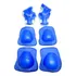 Conjunto De Segurança Proteção Para Diversão Esporte Cor Azul
