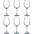 Conjunto De Taças De Vidro Para Vinho  Água 490 Ml 6 Peças