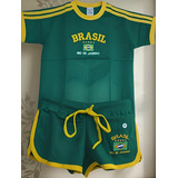 Conjunto Do Brasil Camisa