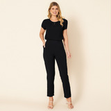 Conjunto Elegante Feminino Calca