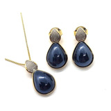 Conjunto Em Gota Perolada