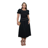 Conjunto Em Voil Bordado Det Soutache Kauly (4112)