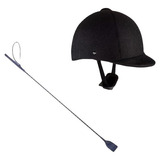 Conjunto Equitação Capacete De Hipismo tala De Fibra Oferta 