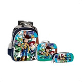 Conjunto Escolar Personagens Infantil