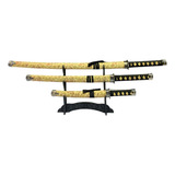 Conjunto Espada Samurai Katana