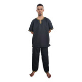 Conjunto Exu Preto Dourado