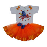 Conjunto Fantasia Menina Dory