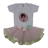 Conjunto Fantasia Vanellope Detona Ralph Luxo Para Bebê