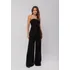 Conjunto Feminino Alfaiataria Blusa Tomara Que Caia E Wide L