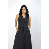 Conjunto Feminino Alfaiataria Colete