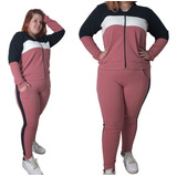 Conjunto Feminino Blusa Jaqueta