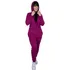 Conjunto Feminino Blusa Manga Longa Calça Inverno Frio Capuz