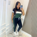 Conjunto Feminino Calca E