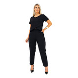 Conjunto Feminino Calca E