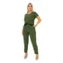 Conjunto Feminino Calça E Blusa Com Bolso Confortavel Lindoo