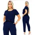 Conjunto Feminino Calça E Blusa Com Bolso Confortavel Lindoo