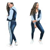 Conjunto Feminino Calca Jaqueta