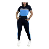 Conjunto Feminino Calca Malha